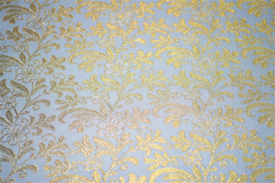 Light Grey Brocade
