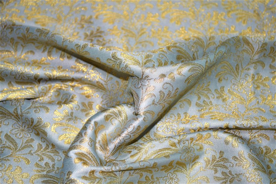 Light Grey Brocade