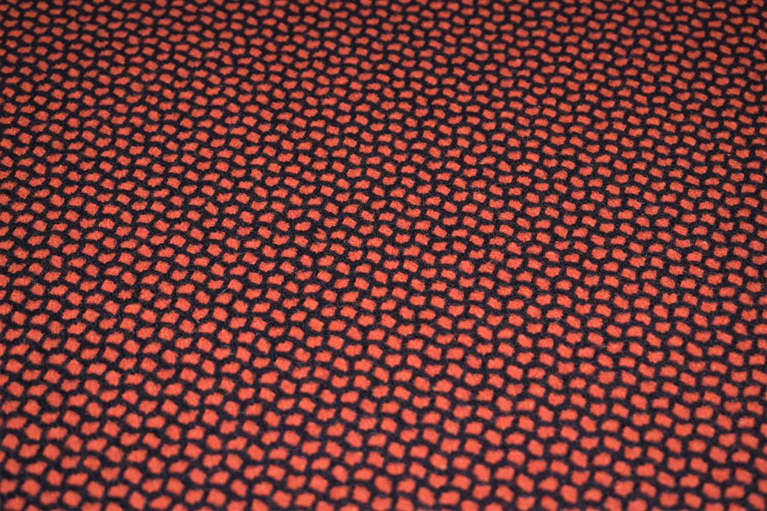 Red Traditional Poly Wool