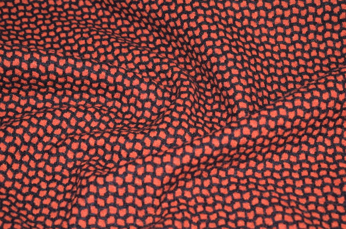 Red Traditional Poly Wool