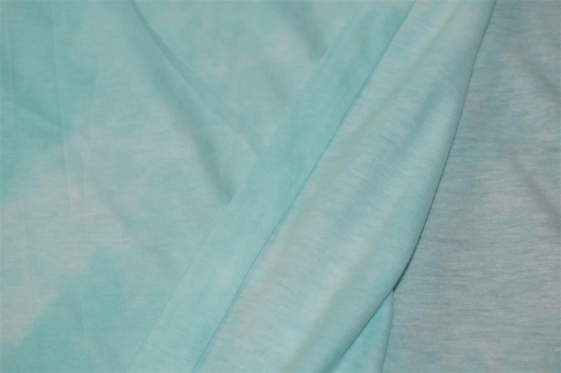 Mint Cotton Printed Jersey