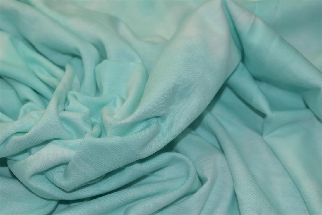 Mint Cotton Printed Jersey