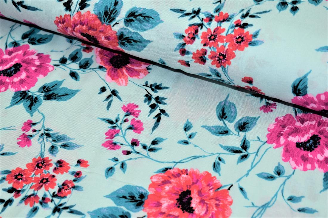 Majenta Premium Quality Vicose Fabric Dressmaking Skirts Tops