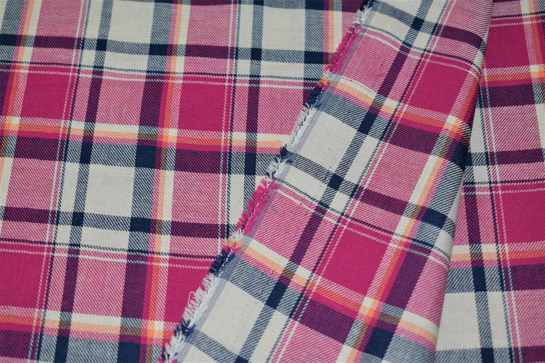 Pink Classic Yarn-Dyed Tartan