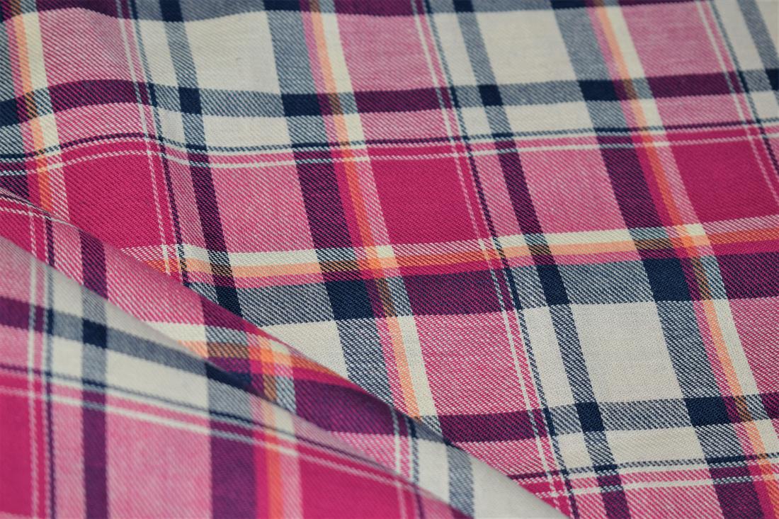 Pink Classic Yarn-Dyed Tartan