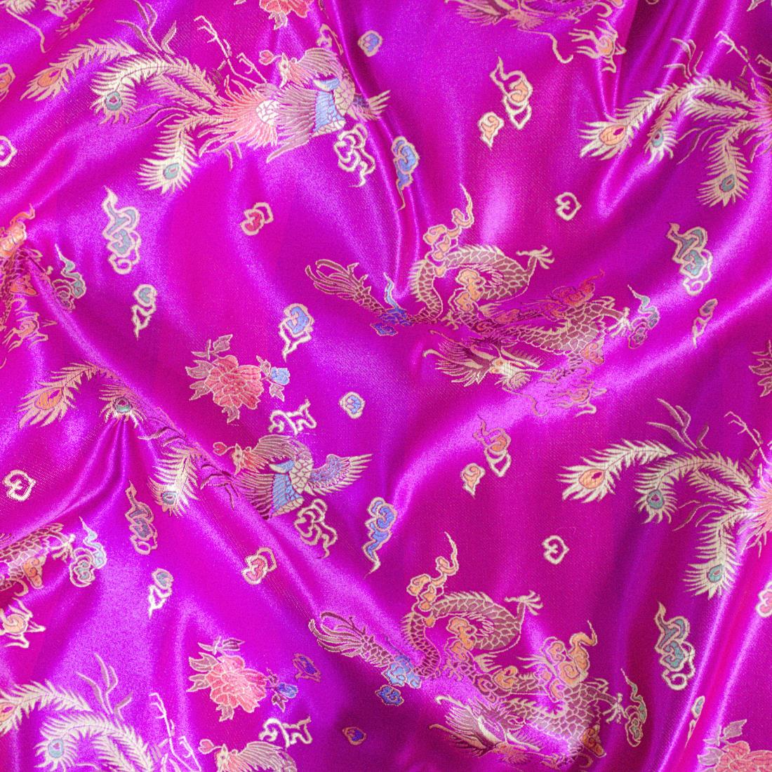 Magenta Brocades