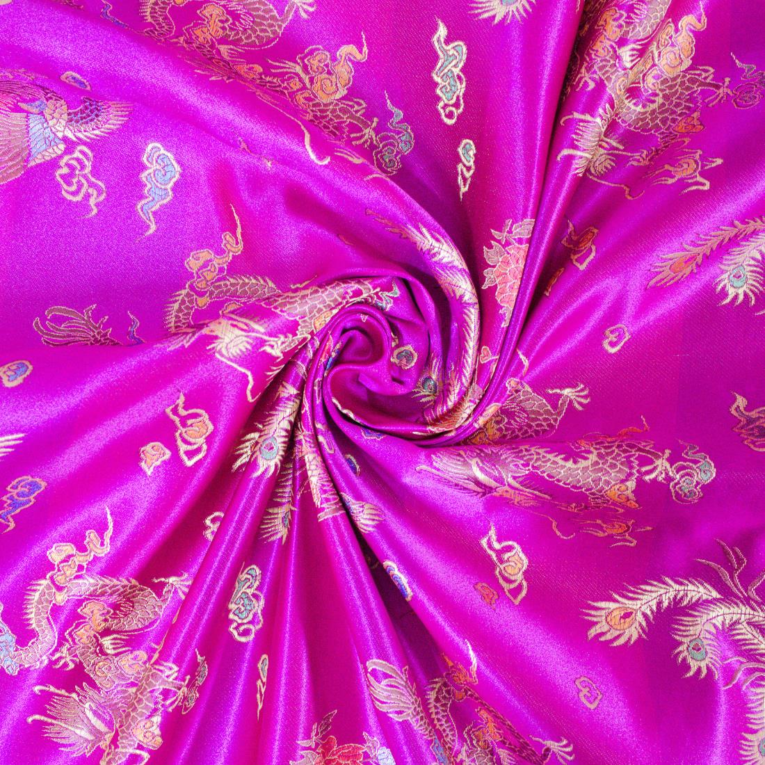 Magenta Brocades