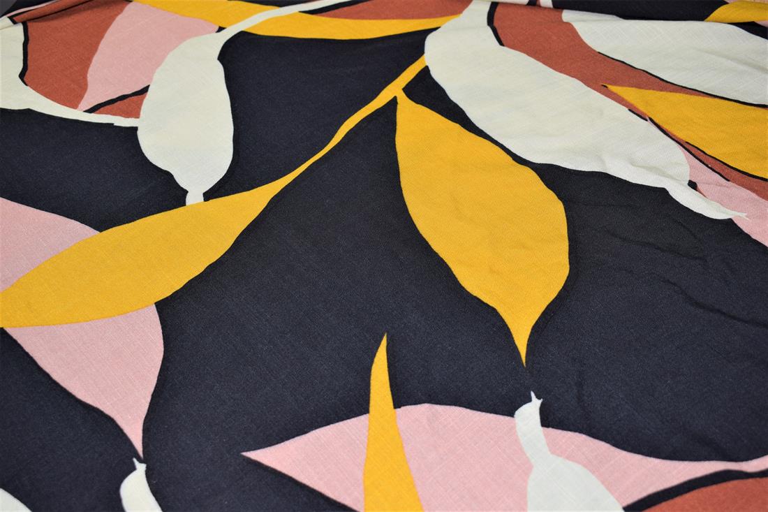 Black Tulip Premium Quality Vicose Fabric Dressmaking Skirts Tops