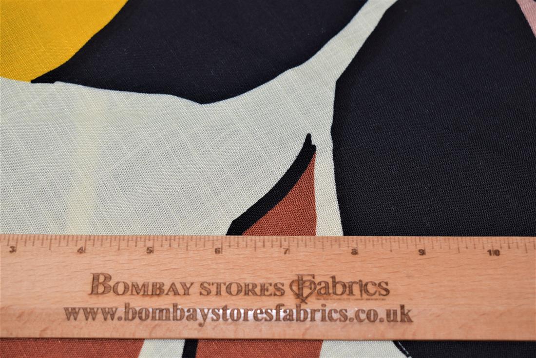 Black Tulip Premium Quality Vicose Fabric Dressmaking Skirts Tops