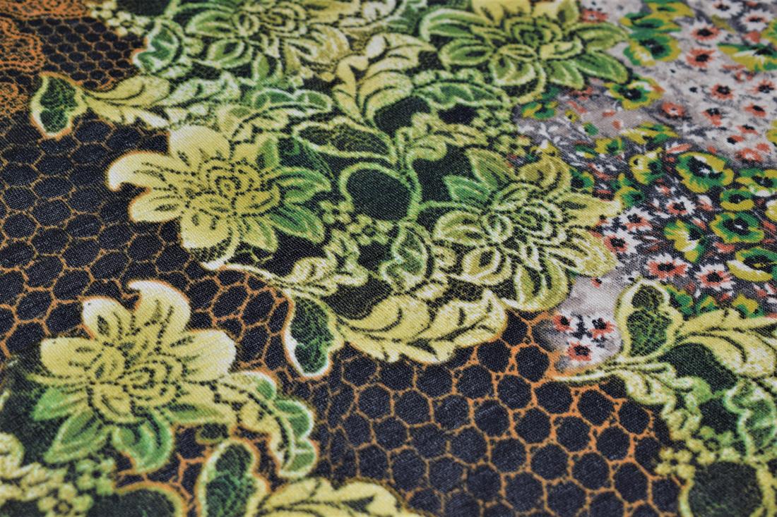 Green Printed Jersey