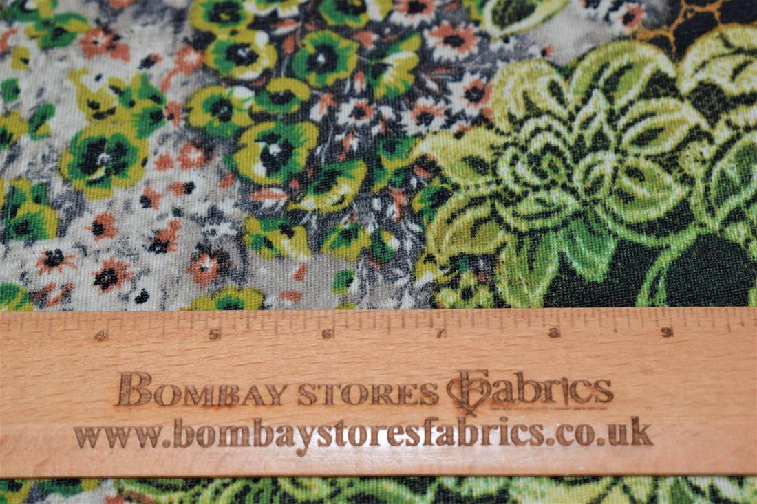 Green Printed Jersey
