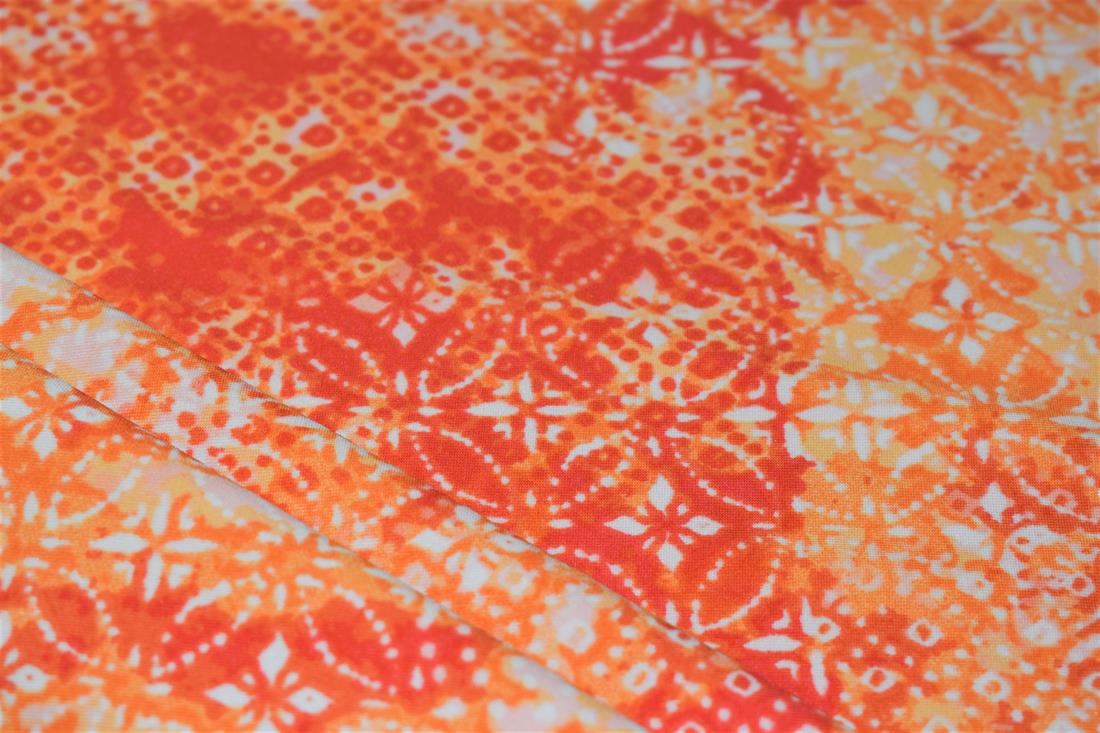 Orange Tie & Dye Stamp