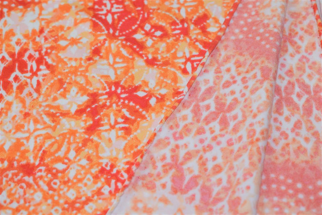 Orange Tie & Dye Stamp