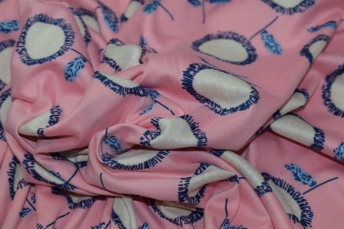 Pink Brushed Jersey