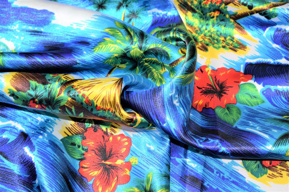 Printed Satin
