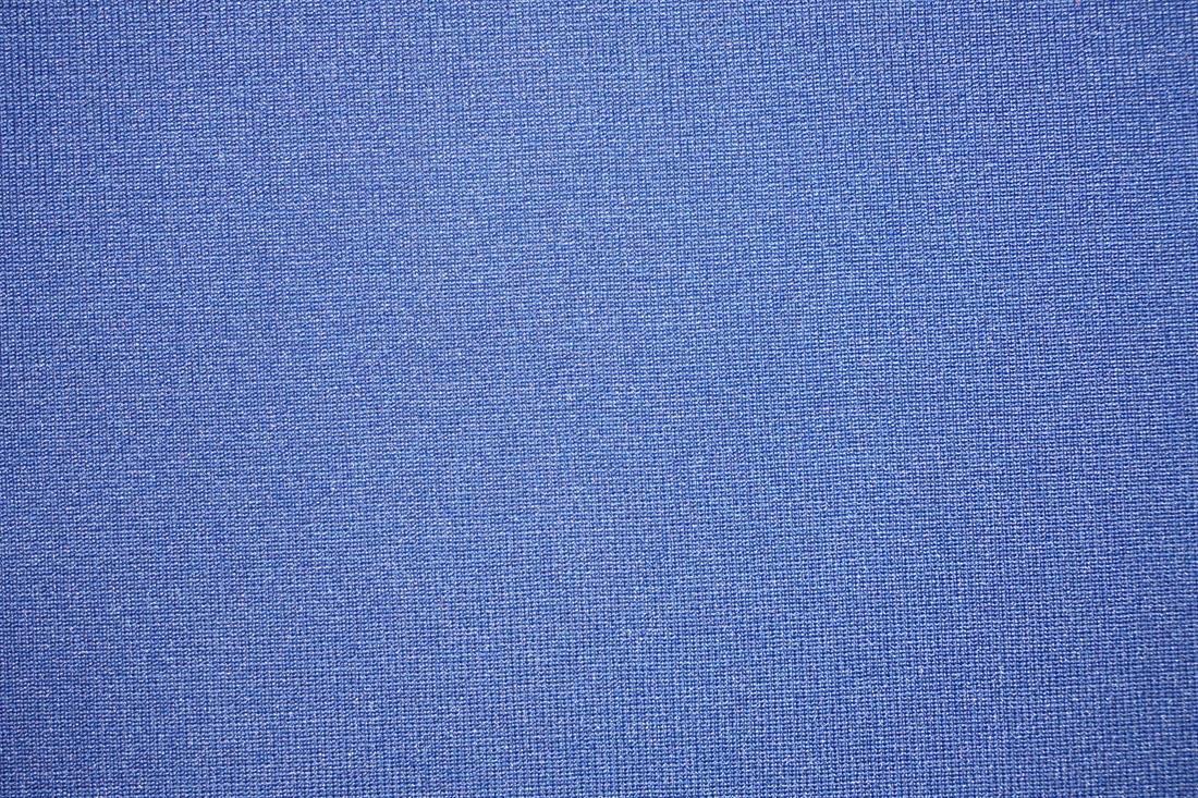Deep Dark Blue Cotton Ribbed Jersey