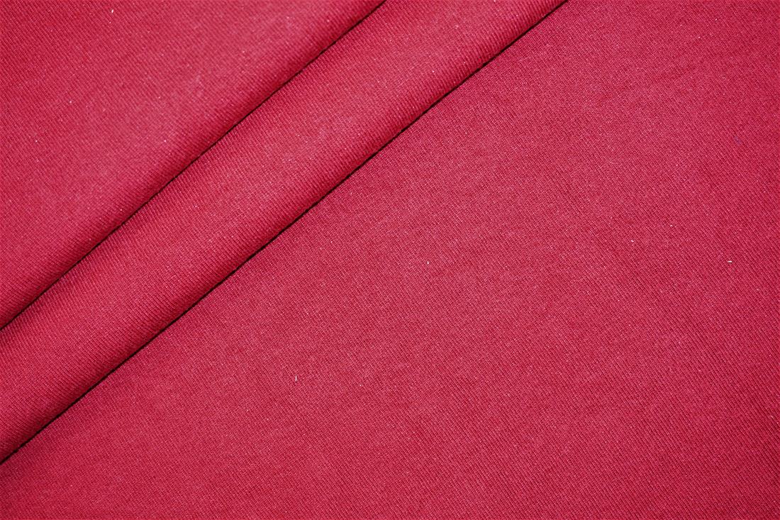 Maroon & Berry Cotton Ribbed Jersey