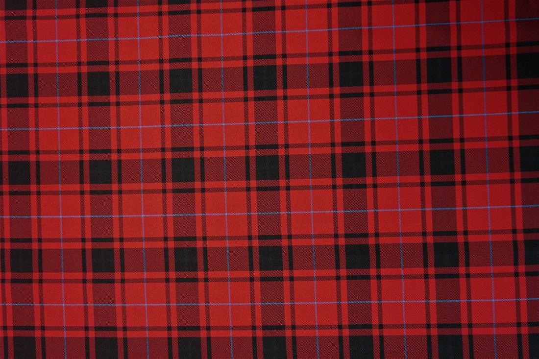 RED & Black Tartans