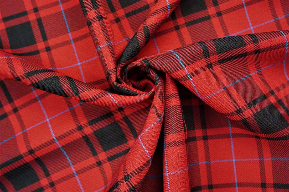 RED & Black Tartans