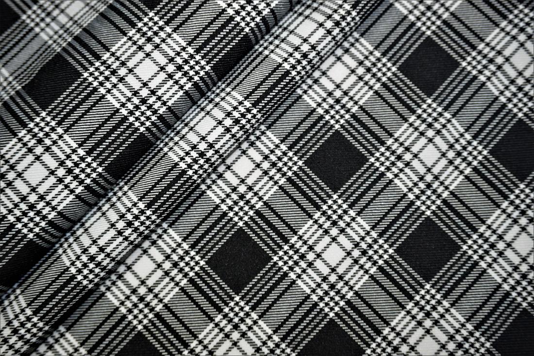 Black & White Tartans