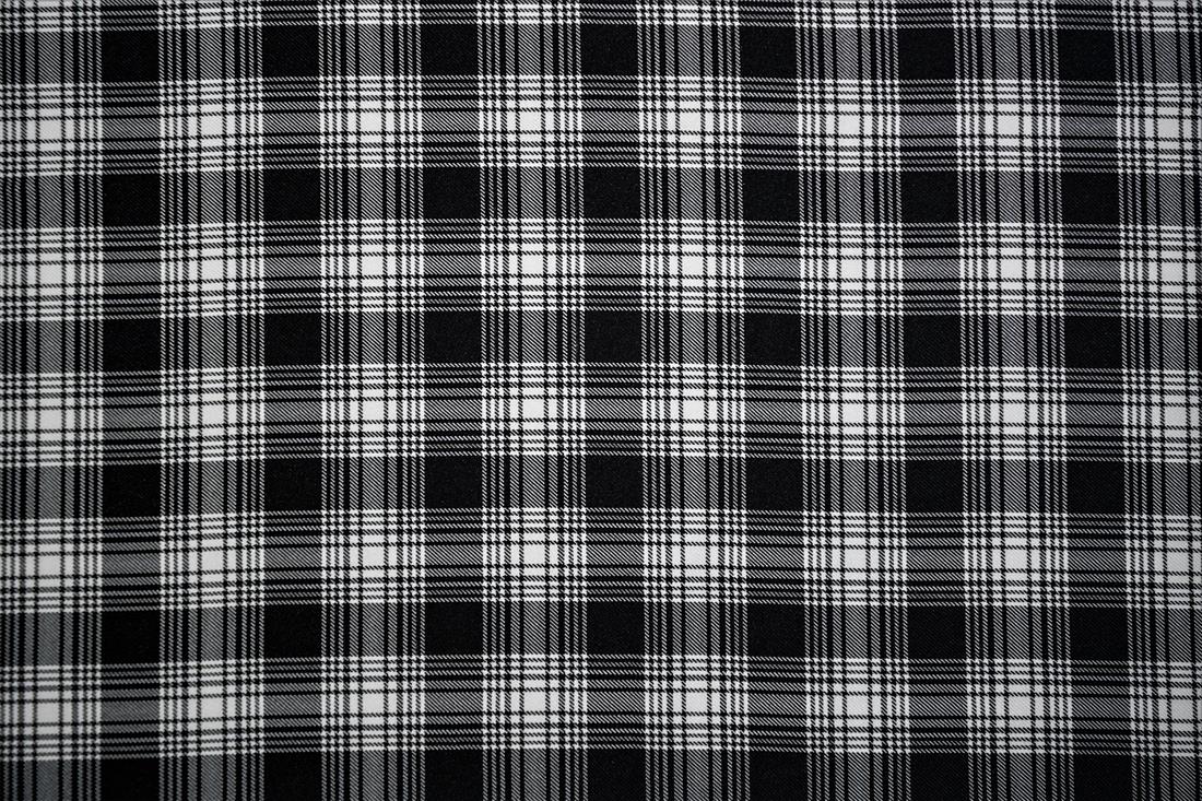 Black & White Tartans
