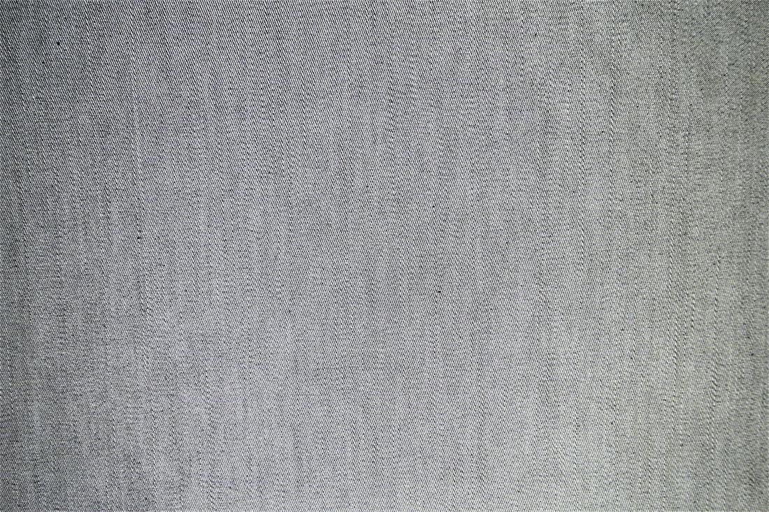 Silver & Black Denim