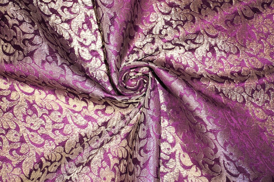 Purple Brocades