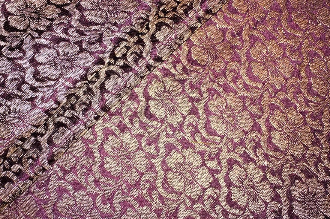 Purple Brocades