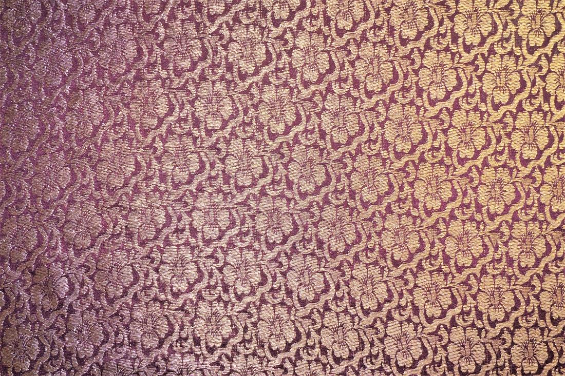 Purple Brocades
