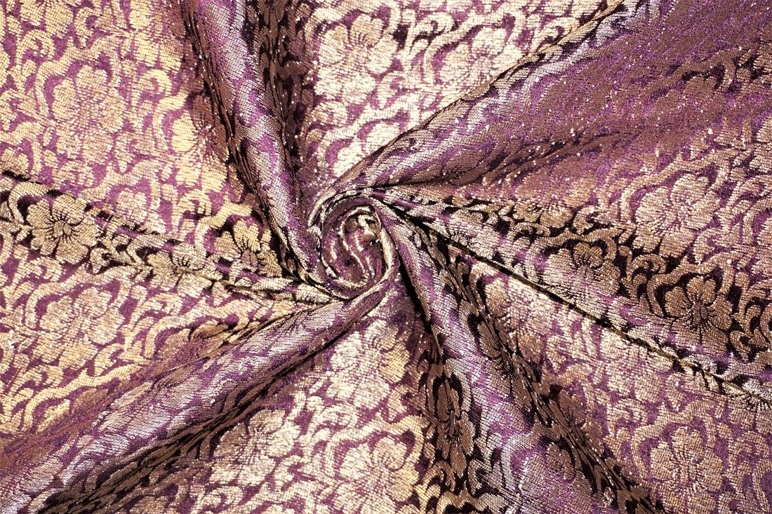 Purple Brocades