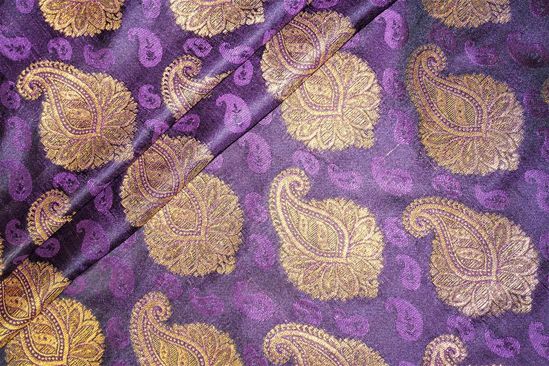 Purple Brocades