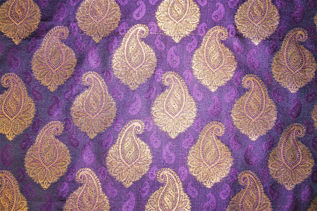 Purple Brocades