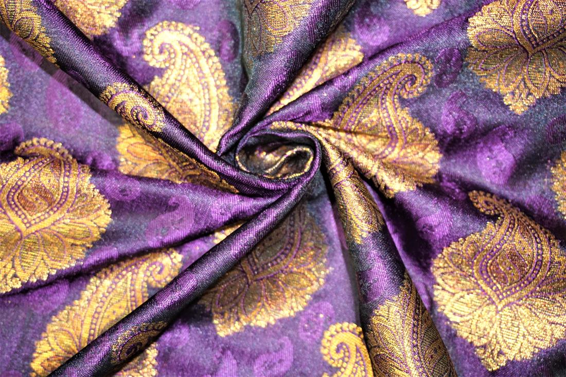 Purple Brocades