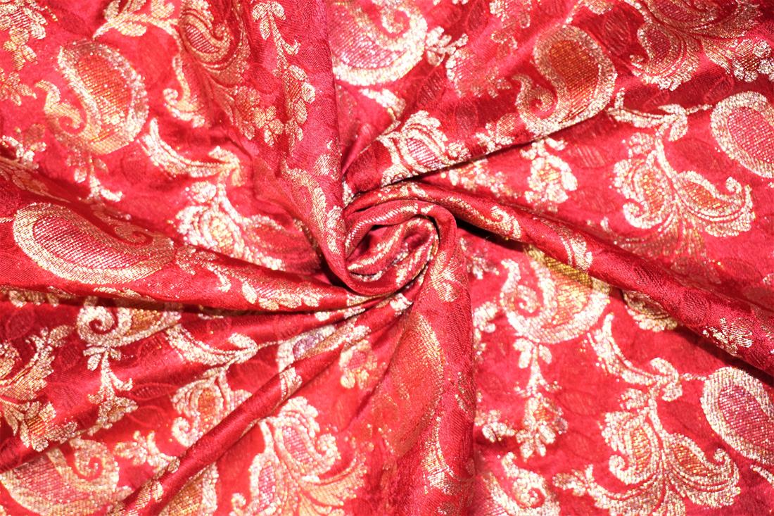 Red Brocades