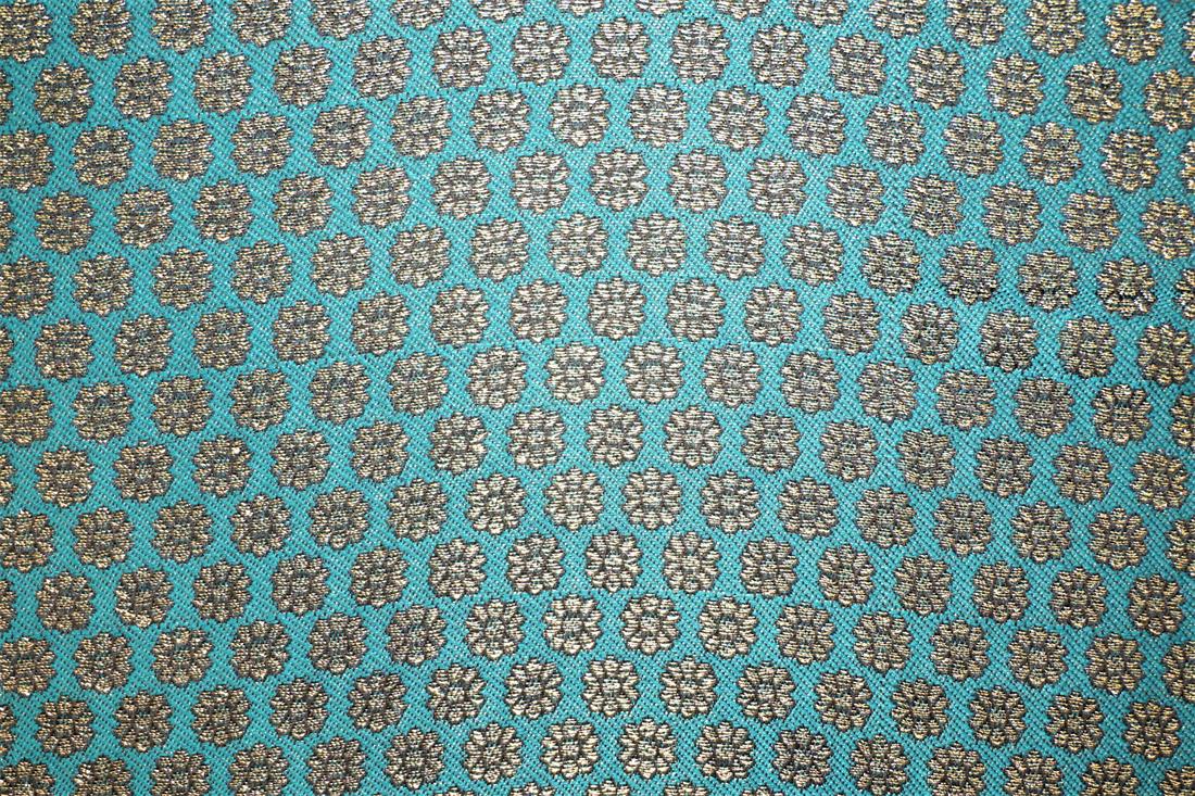 Teal Brocades