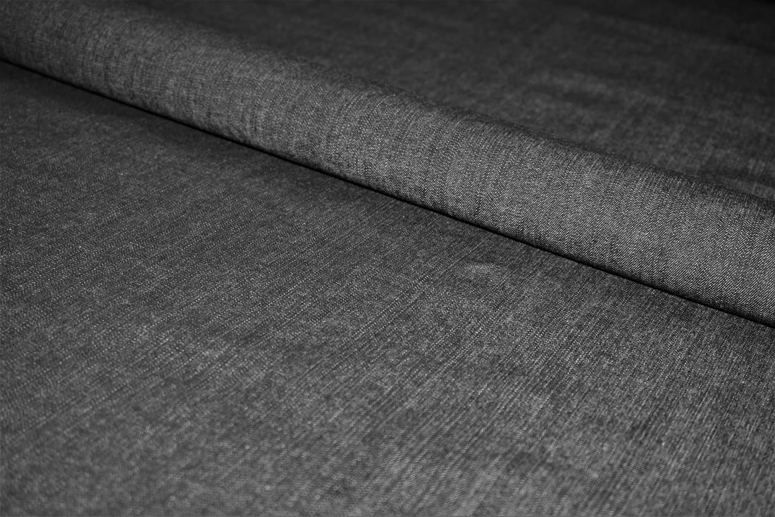 Black Col 4 Cotton Stretch Denim