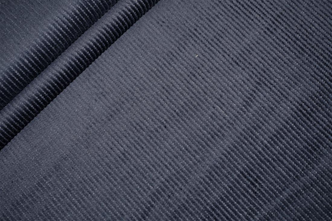 Dark Navy - Col 3 Cotton 9 Wale Corduroy