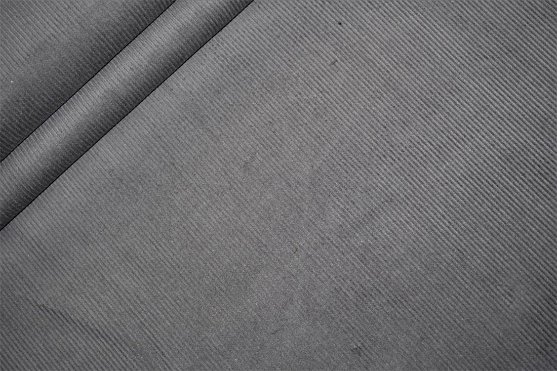 Grey - Col 5 Cotton 14 Wale Corduroy
