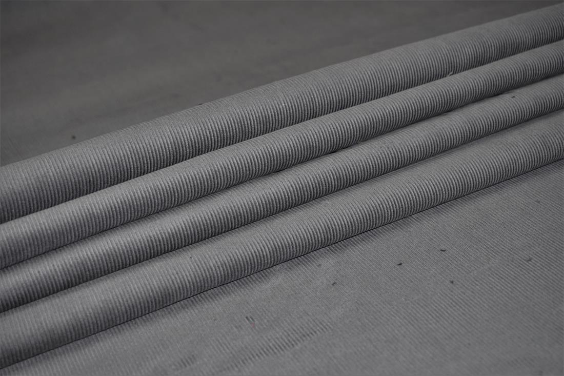 Grey - Col 5 Cotton 14 Wale Corduroy