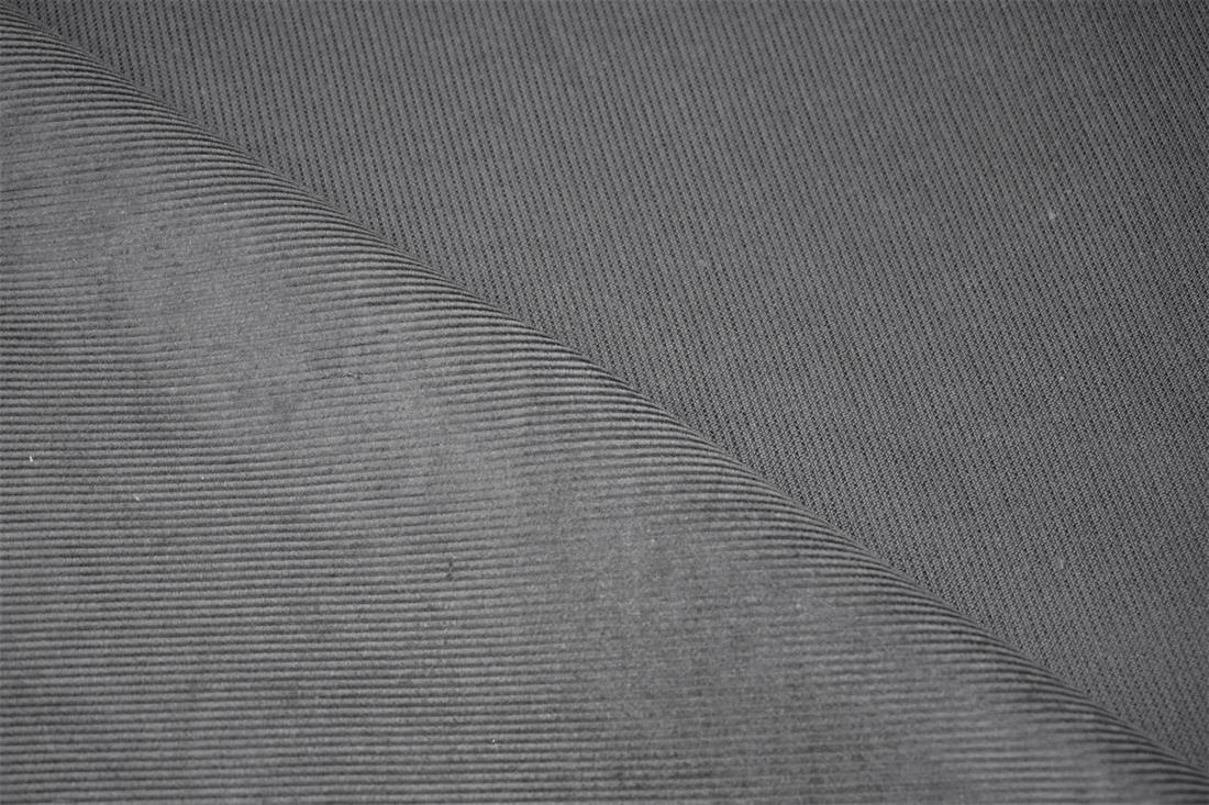 Grey - Col 5 Cotton 14 Wale Corduroy