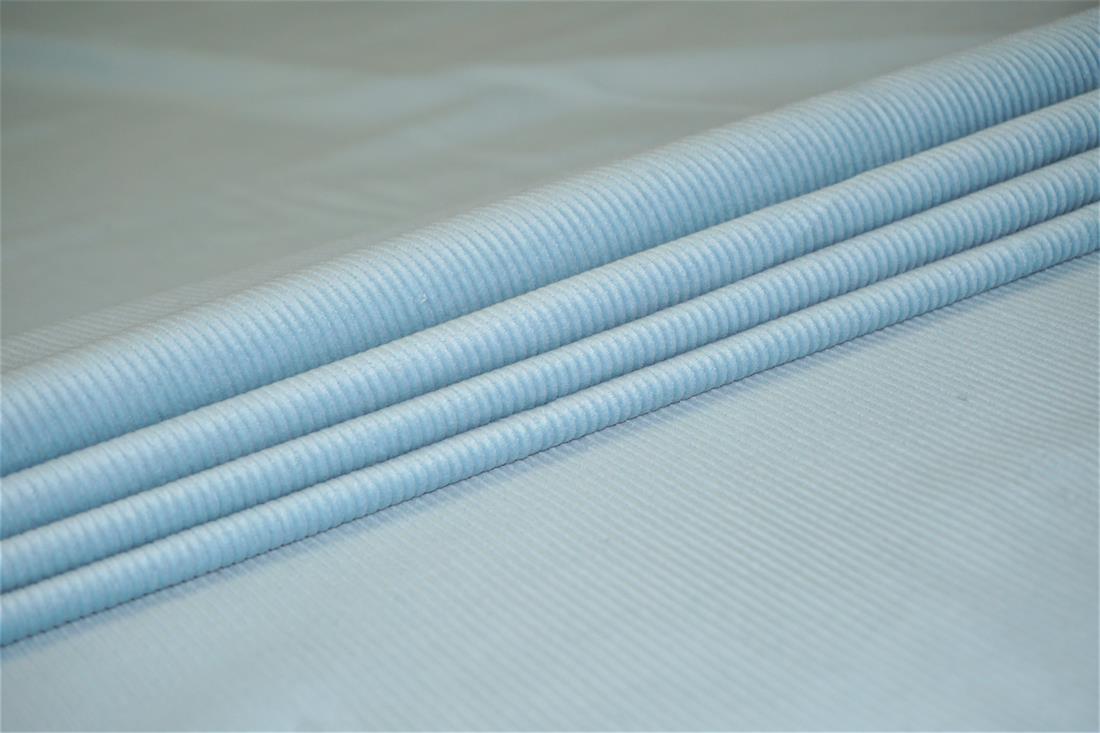 Light Blue - Col 6 Cotton 10 Wale Corduroy