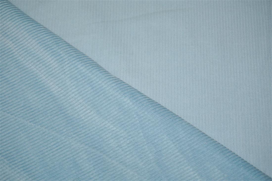 Light Blue - Col 6 Cotton 10 Wale Corduroy