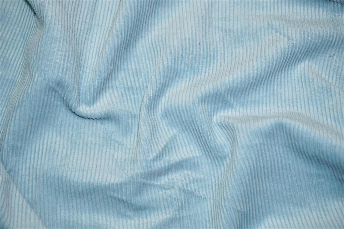 Light Blue - Col 6 Cotton 10 Wale Corduroy