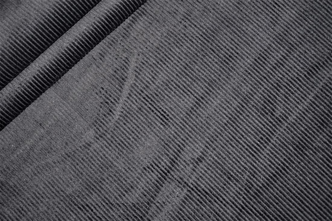 Black - Col 7 Cotton 13 Wale Corduroy