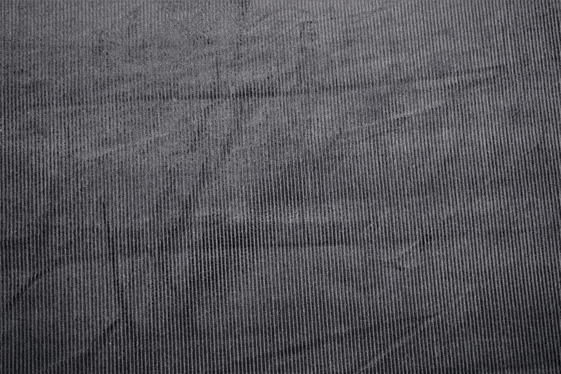 Black - Col 7 Cotton 13 Wale Corduroy