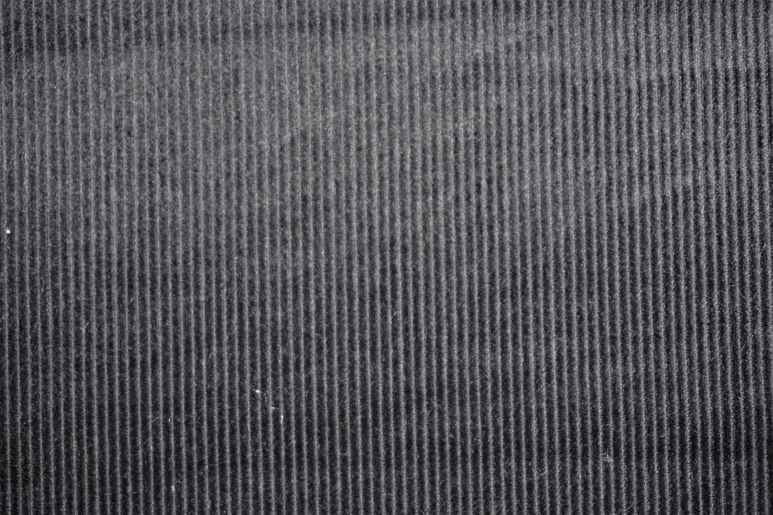 Black - Col 7 Cotton 13 Wale Corduroy