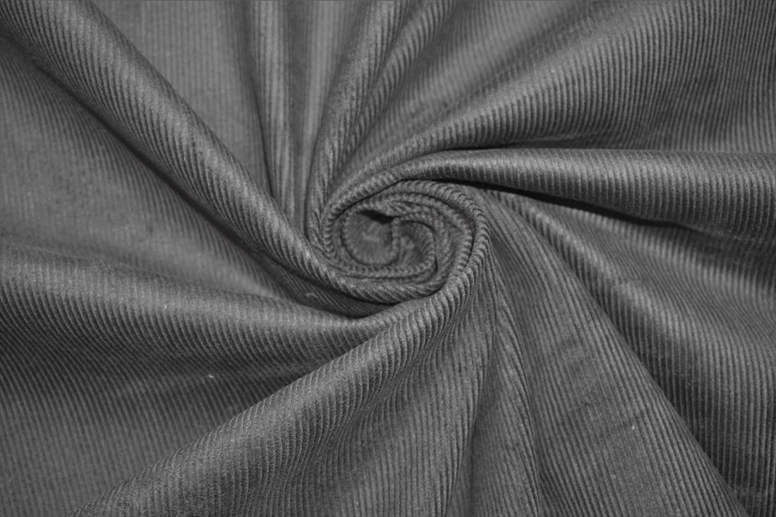 Dark Grey - Col 8 Cotton 13 Wale Corduroy