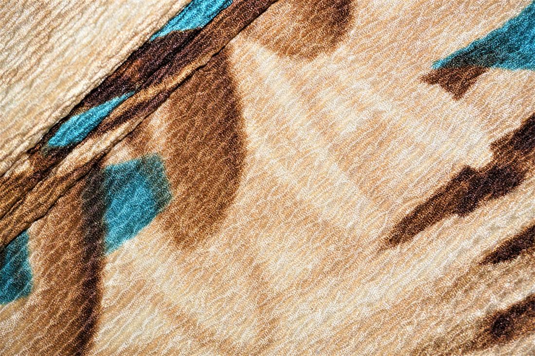 Brown Printed Jersey