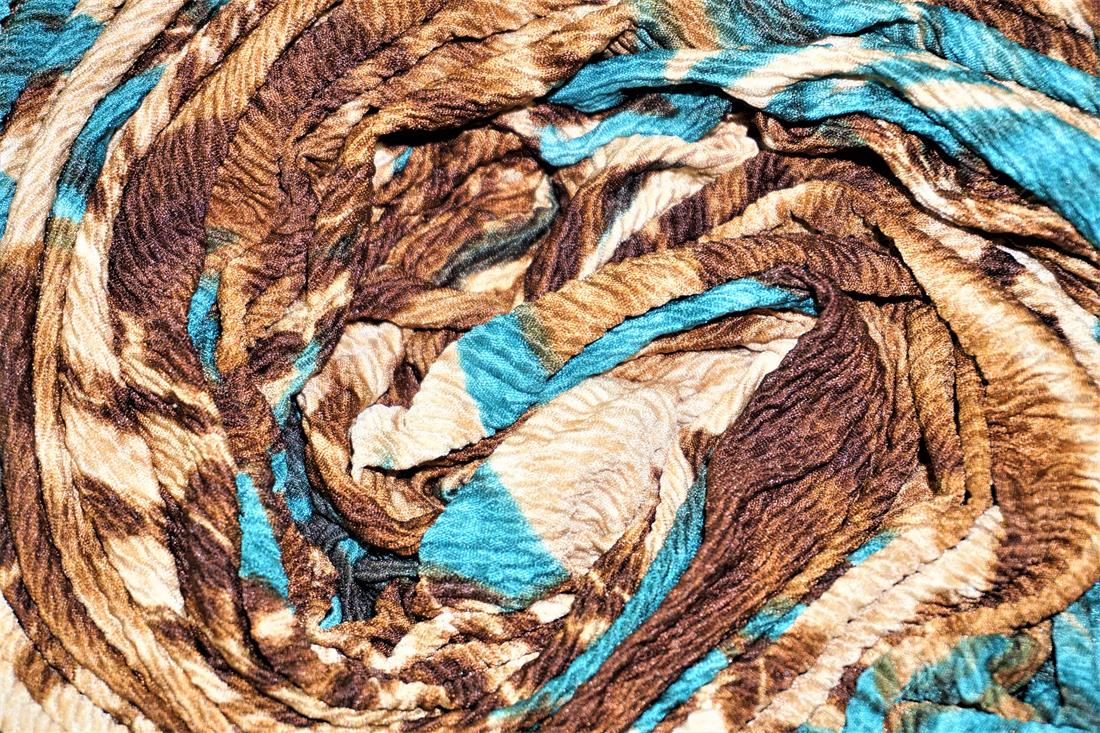 Brown Printed Jersey