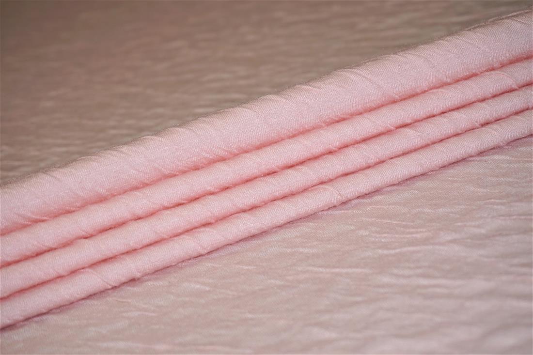Pink Waffled Jersey